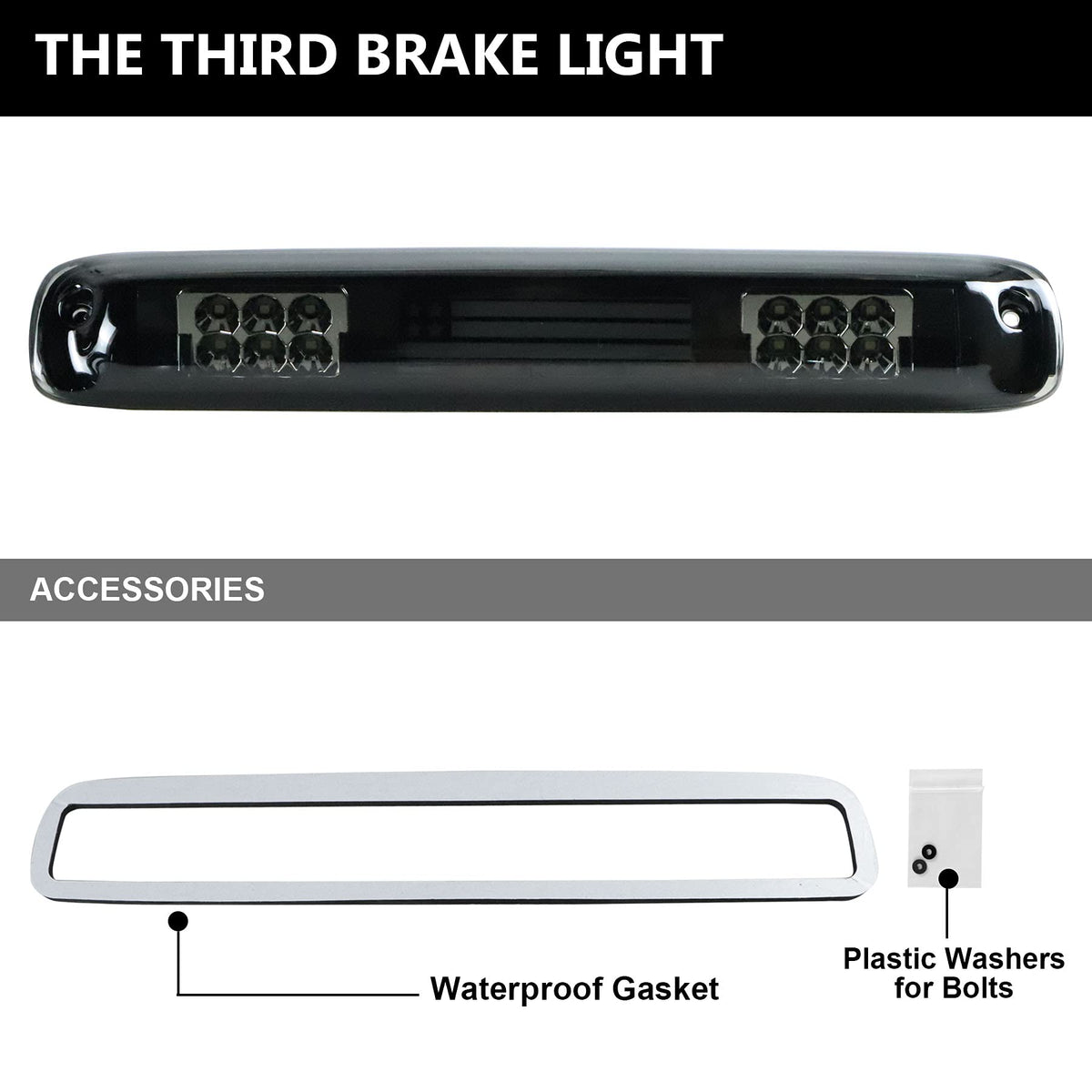 Tresound cargo light illuminating truck bed for safer nighttime loading