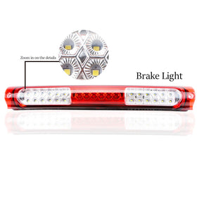 Tresound close-up of LED array revealing bright diodes for improved visibility