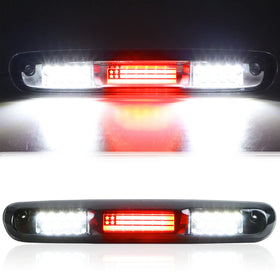 Tresound front view of third brake light showing clean fit and finish for visibility