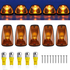 Tresound front packaging showing five amber cab lights and bases for easy replacement