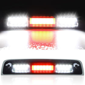 Tresound front view installed on Ram showing centered brake visibility benefit