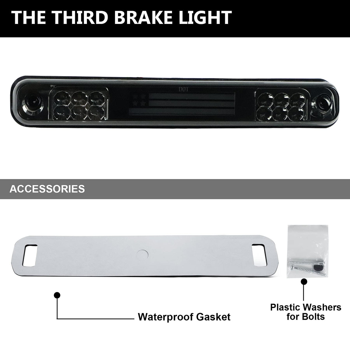Tresound installed on truck rear demonstrating improved visibility while braking