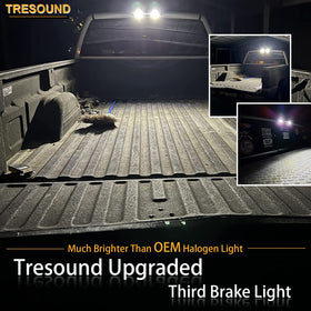 Tresound shown in hand for size comparison illustrating compact fit