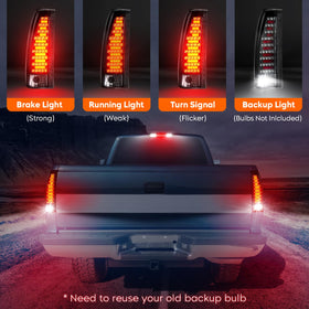 Tresound cargo third brake lamp view showing added visibility benefit
