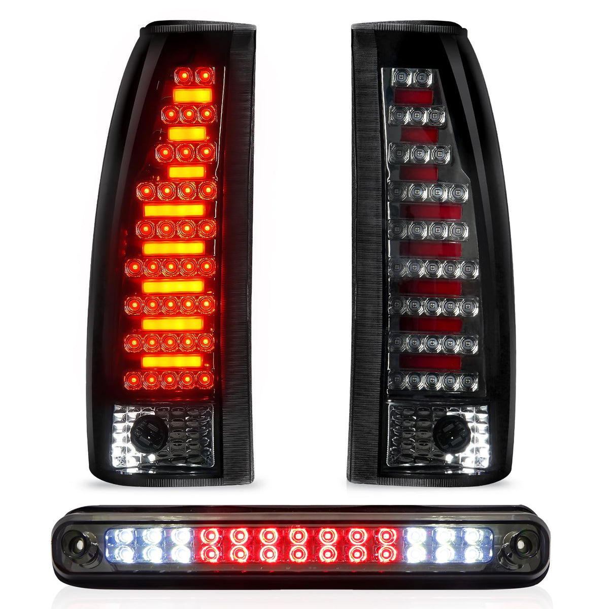 Tresound front assembly showing full taillight face and clear visibility benefit