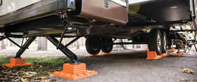 Tri-Lynx kit packed in travel gear showing portability and on-road convenience
