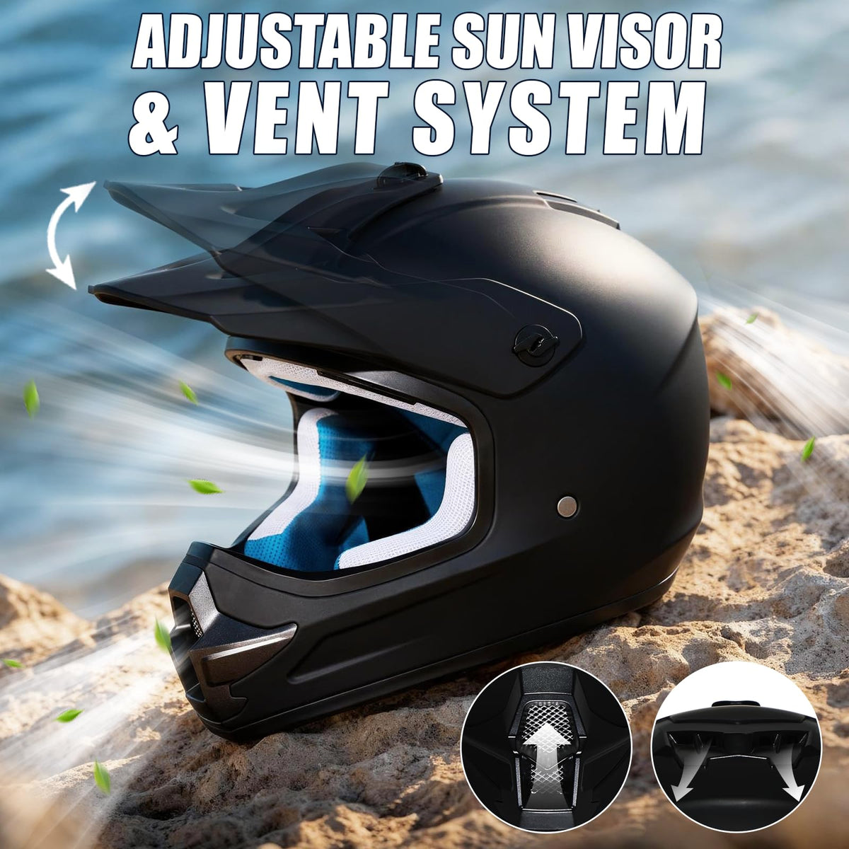TRIANGLE goggles with helmet for eye protection and dust prevention