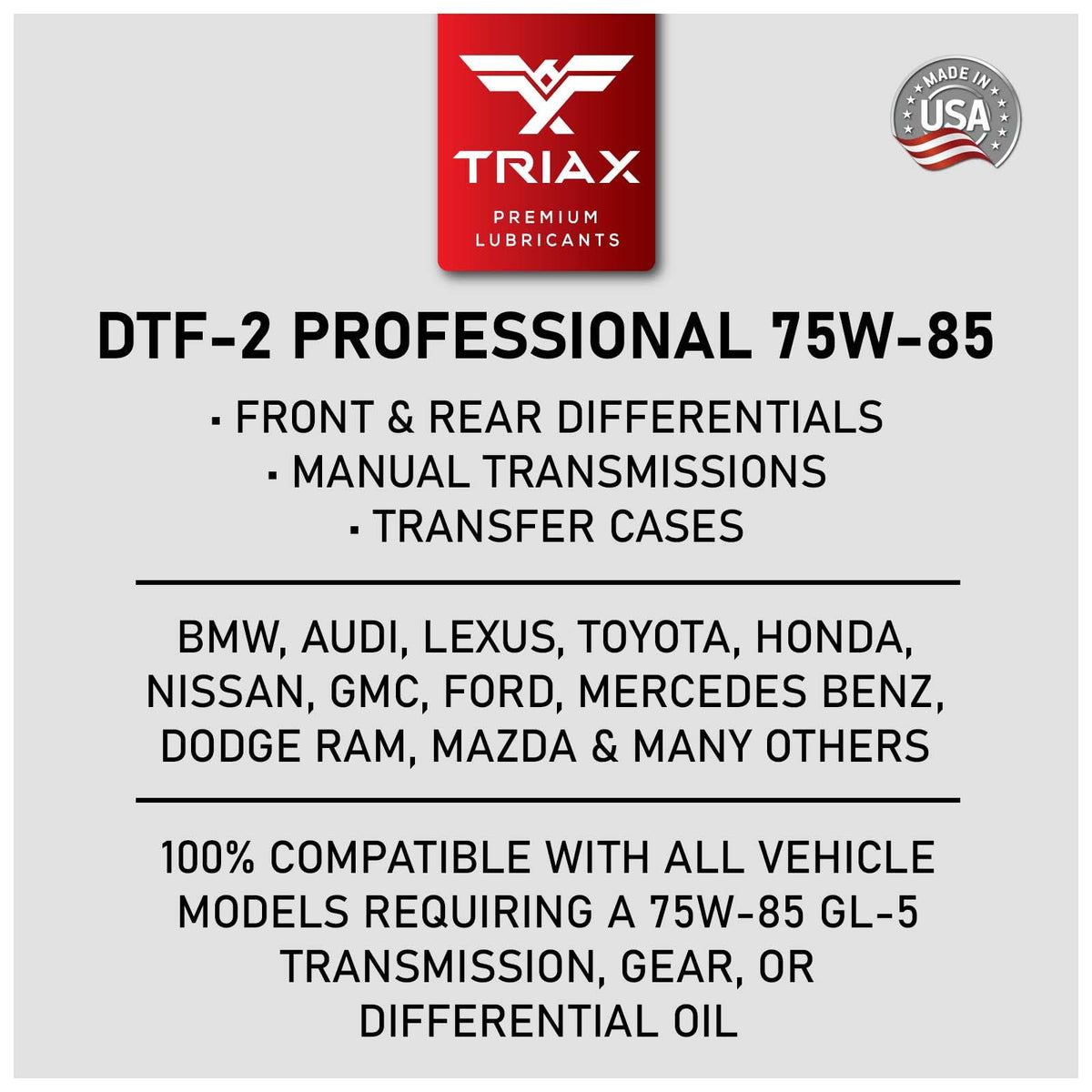 Triax DTF-2 being poured for quick, clean application