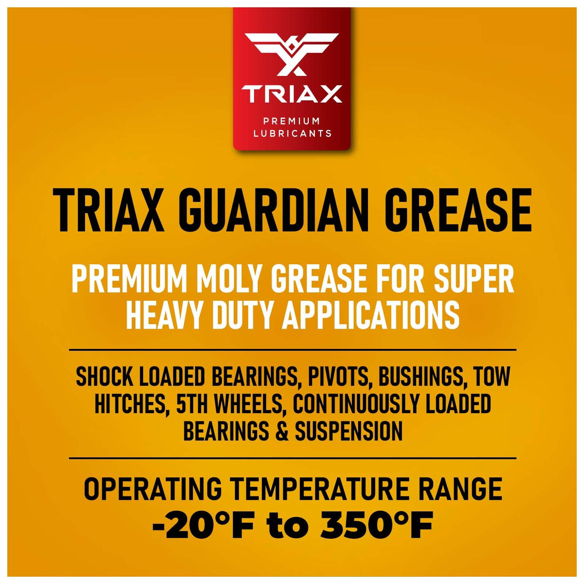 TRIAX Guardian tube cap close-up with clean seal for easier application