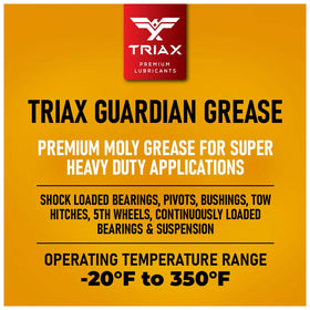 TRIAX Guardian tube cap close-up with clean seal for easier application
