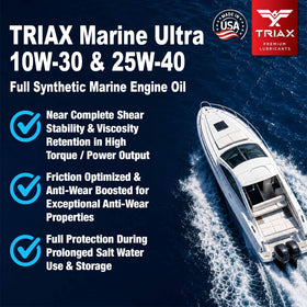 Triax oil texture visual showing full-synthetic clarity and stability