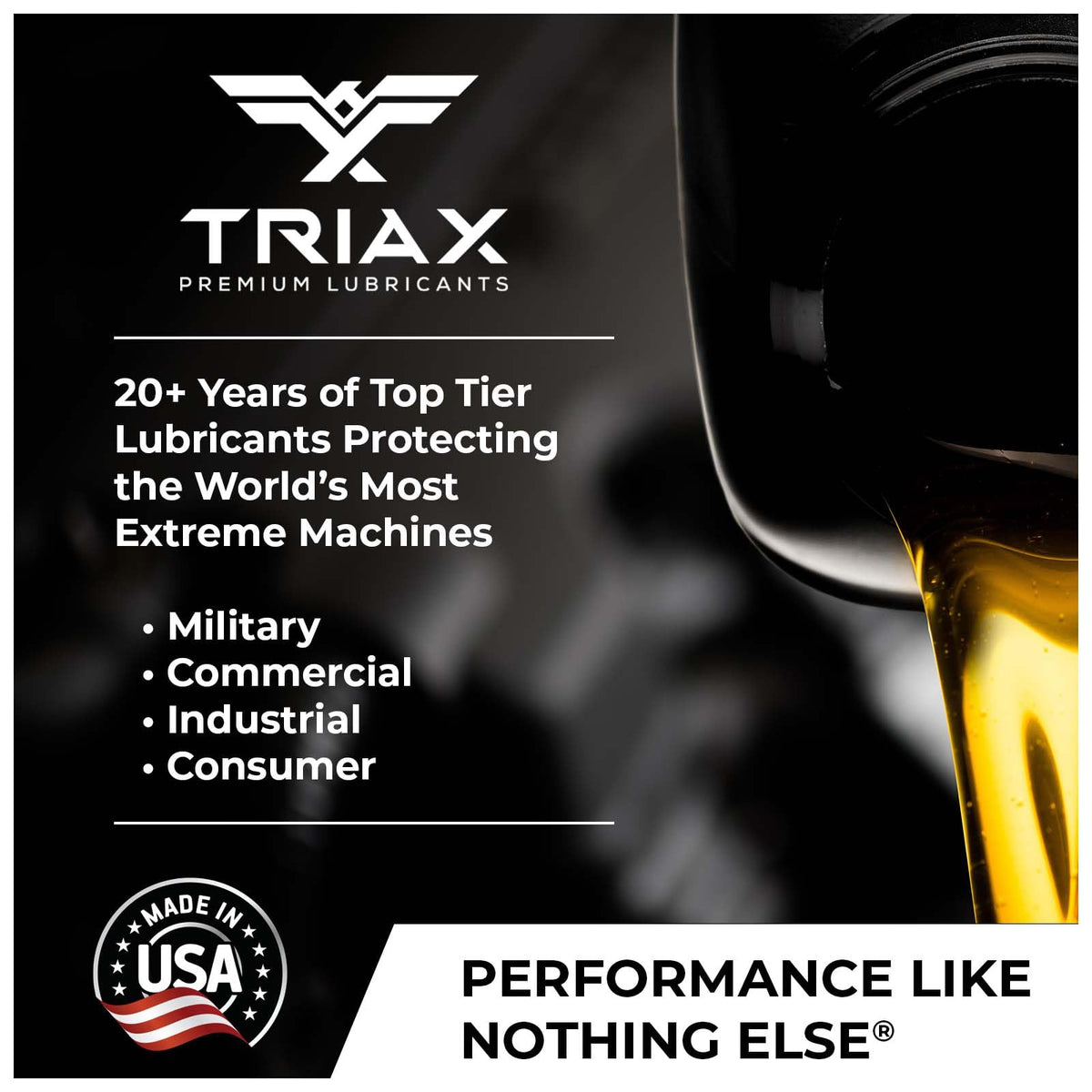 Mechanic using Triax fluid in a garage showing reliability across vehicle brands