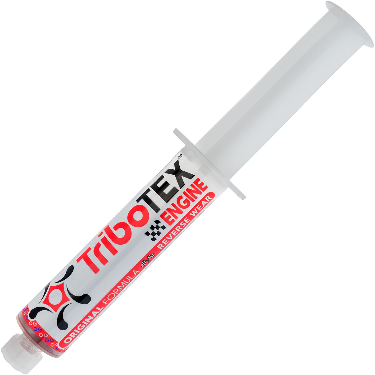 TriboTEX front bottle view showing product and clear application benefits
