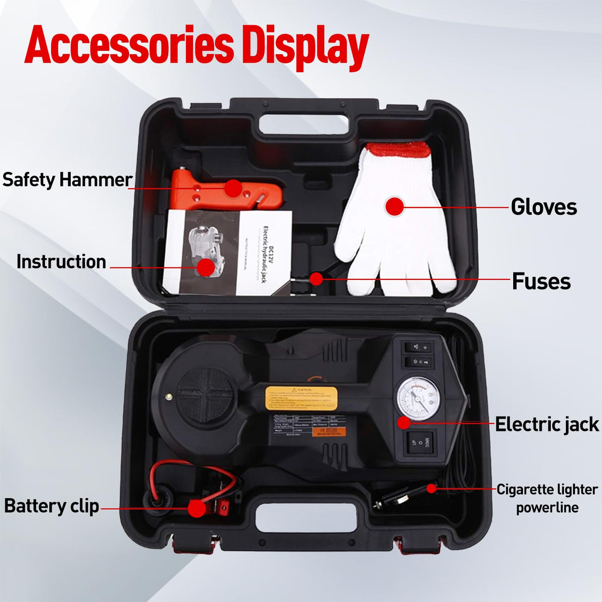 Trihelper next to a hand for scale, conveys compact size and easy handling