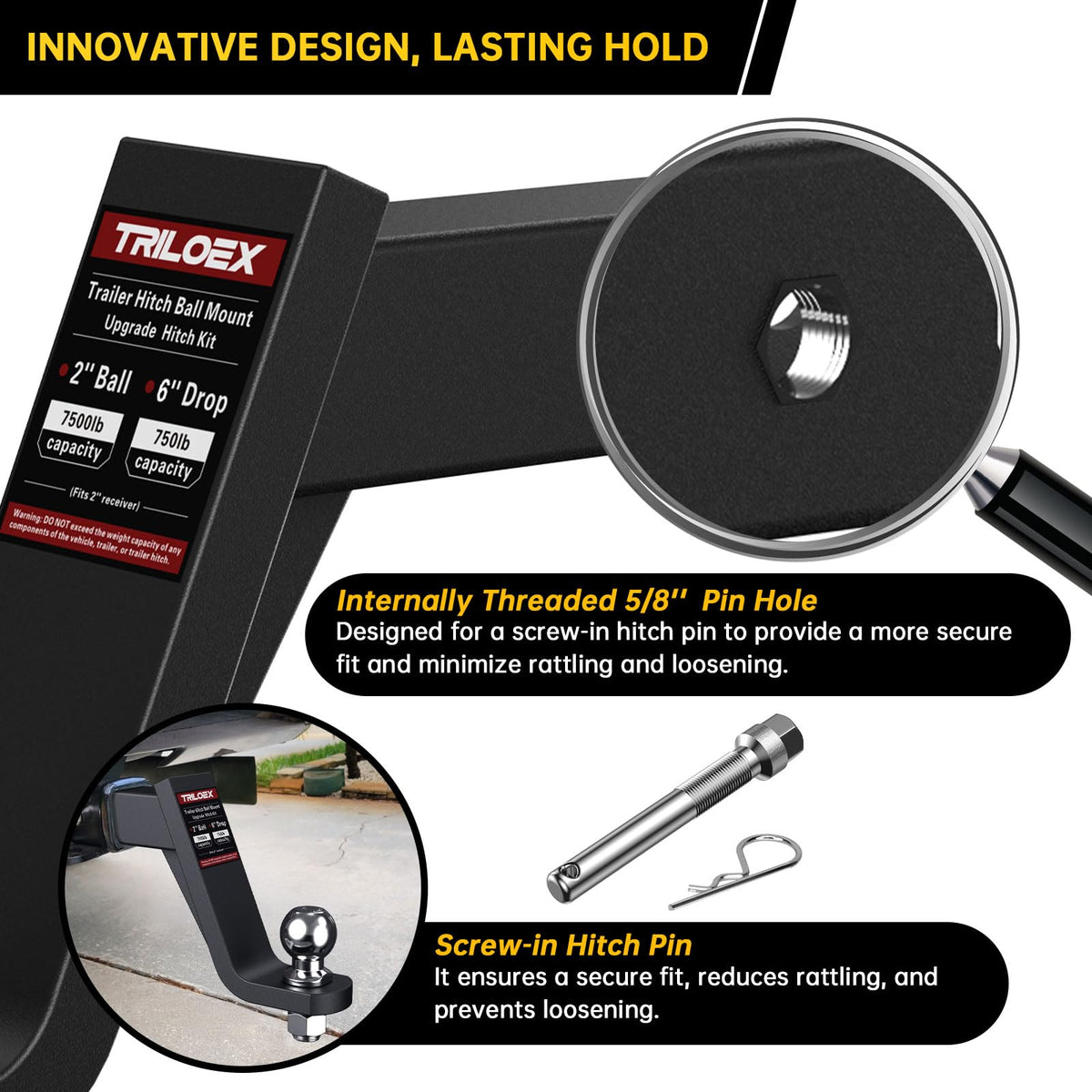 Triloex matte black powder-coat texture close-up, showing corrosion resistance benefits