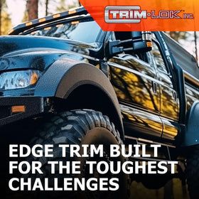 TRIM-LOK on a boat hatch edge resisting weather and moisture