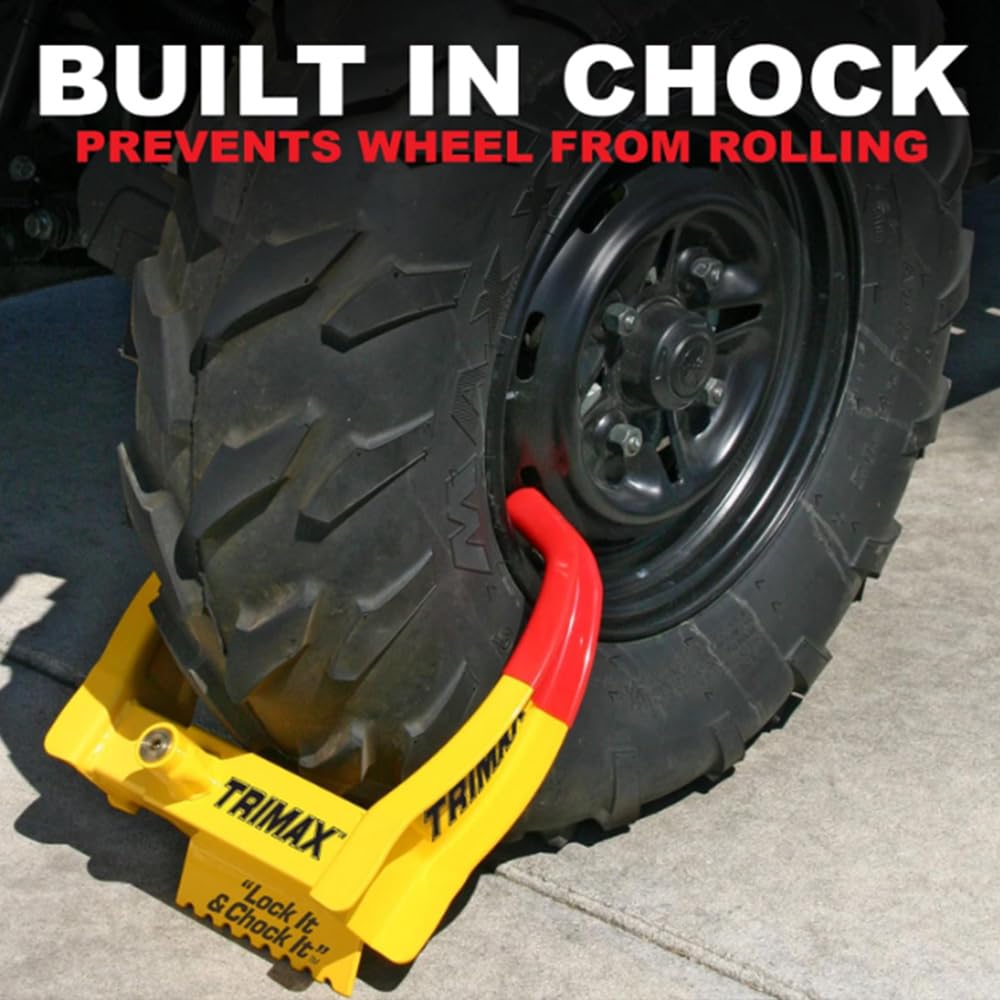 Trimax close-up of pick-resistant locking mechanism for increased security