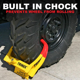 Trimax close-up of pick-resistant locking mechanism for increased security