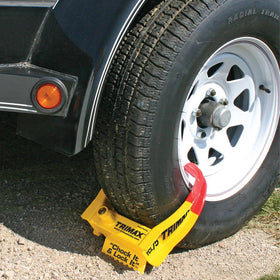Trimax powder-coated steel finish resisting rust and outdoor wear