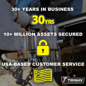 Trimax TH6 boxed packaging showing compact size and easy storage benefit