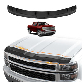 TripleAliners front profile fit on 2014-2015 Silverado provides precise hood protection