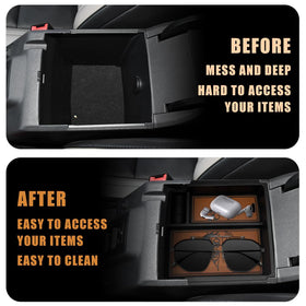 TripleAliners installed in Ford Bronco interior improving storage and reducing cabin clutter