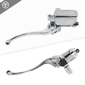 Triumilynn master cylinder beside ruler showing 25mm bore scale for fit verification