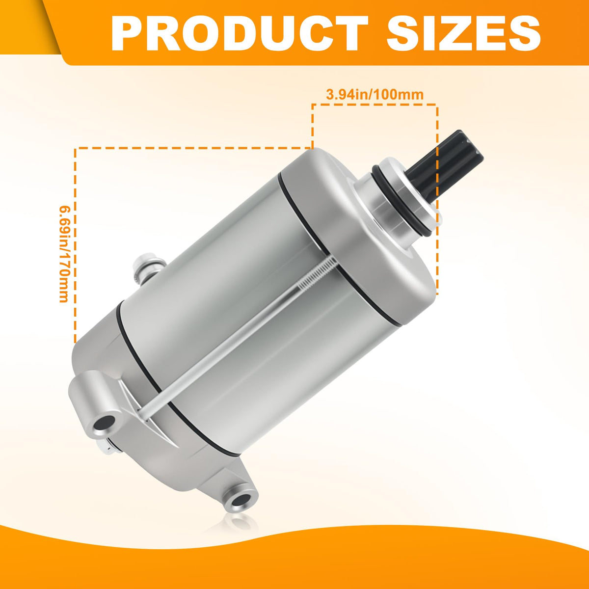 Triumilynn starter with included relay and packaging ready for immediate replacement