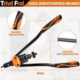 Trivd Frol with installed 1/4-20 mandrel ready for immediate use out of the box