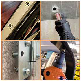 Trivd Frol tool beside ruler showing scale for the 16-inch handle and compact head
