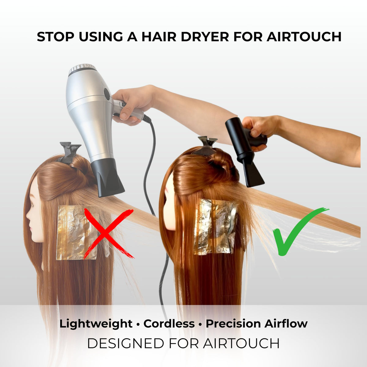 TrivesGo AIR rotating flat nozzle close-up, brand enables directional control