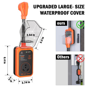 TRONIC MASTER waterproof cover detail protecting contacts from moisture