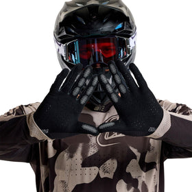 Troy Lee Designs Air Glove compression molded cuff closeup for comfort benefit