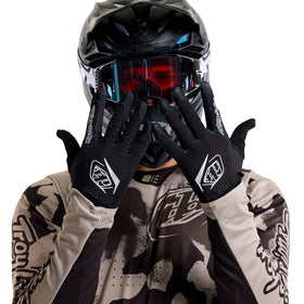Troy Lee Designs Air Glove worn on motorcycle demonstrating control and breathability