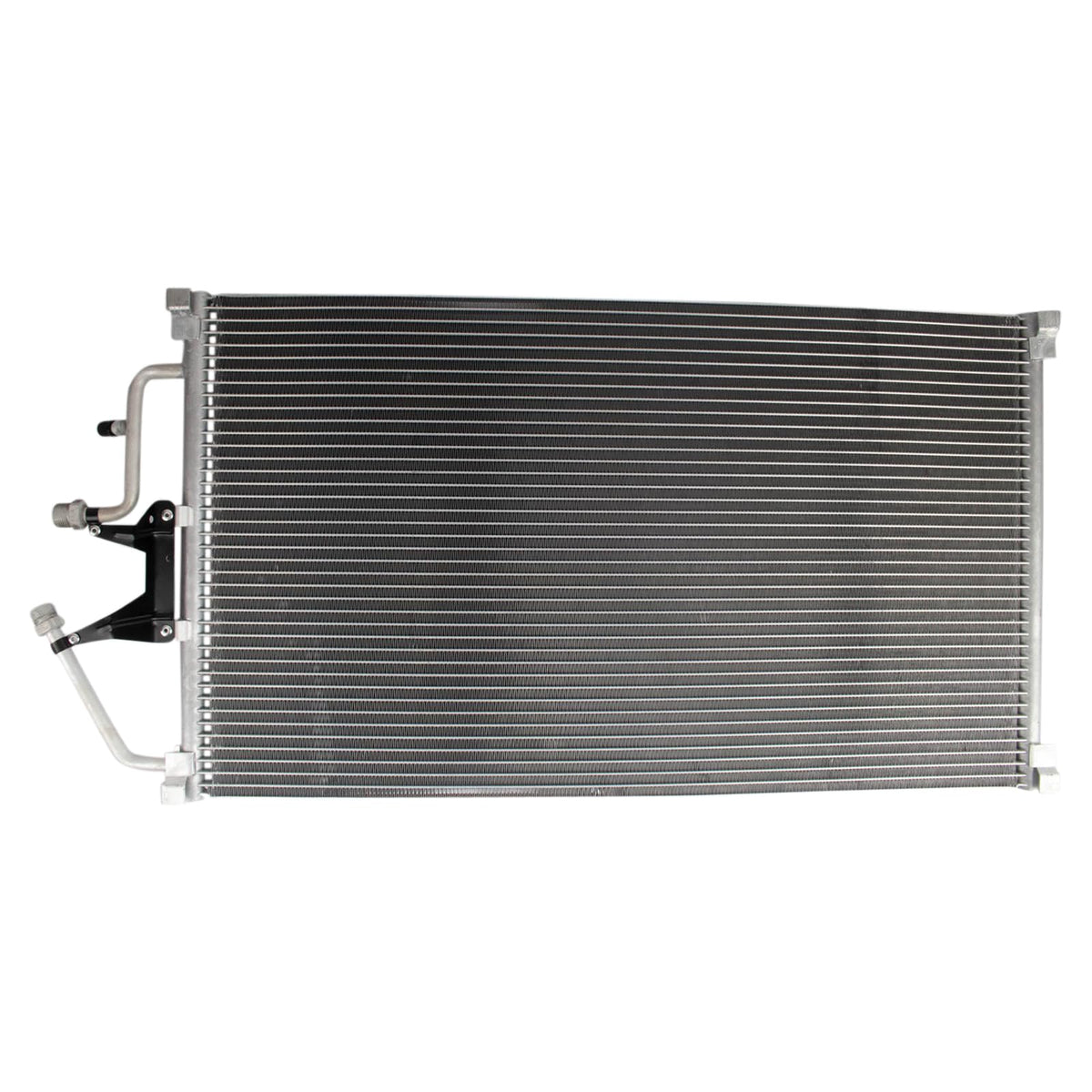 TRQ condenser front view showing mounting for quick direct-fit replacement