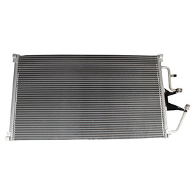 TRQ condenser installed in engine bay demonstrating straightforward swap