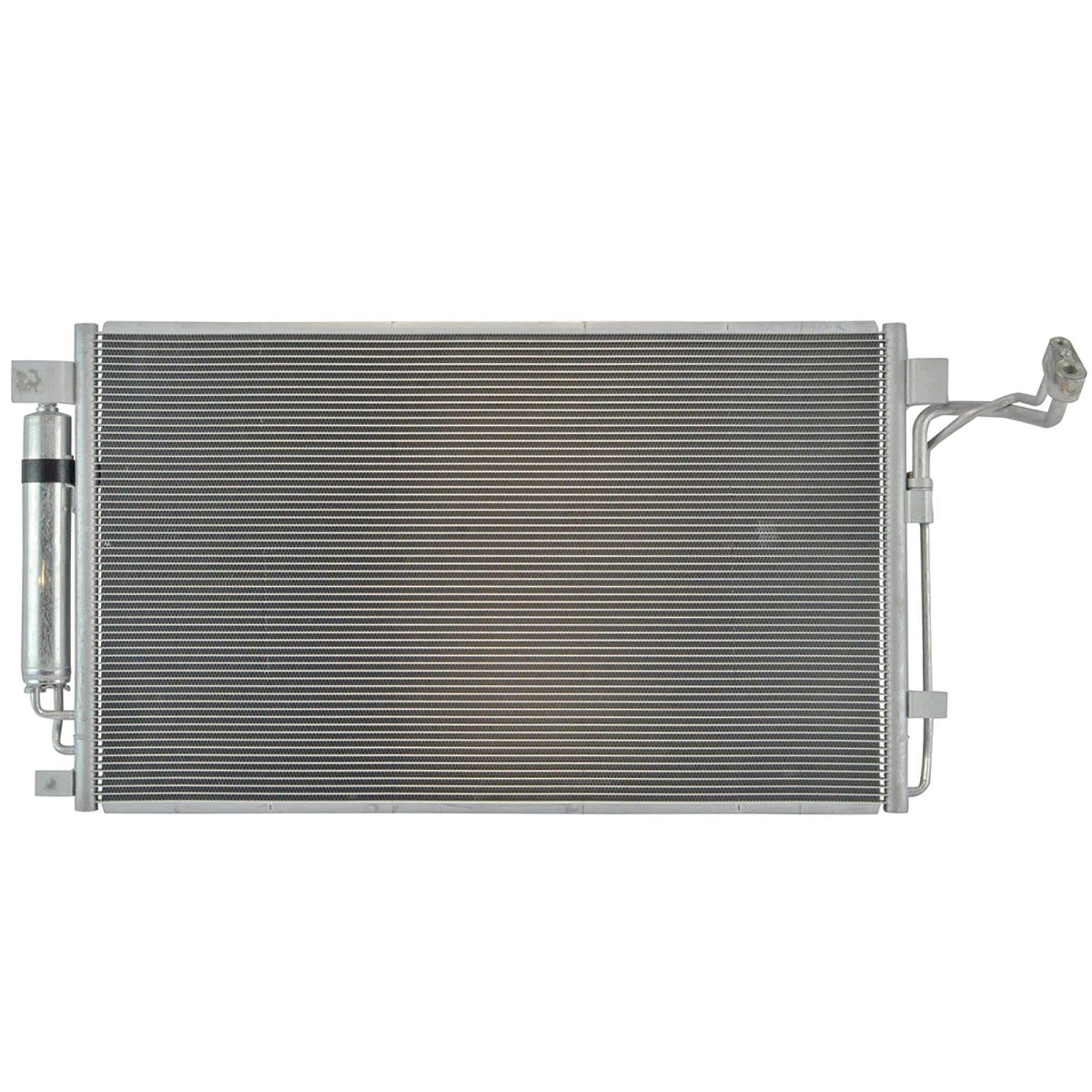 TRQ condenser front view showing full assembly and ready-to-install fit