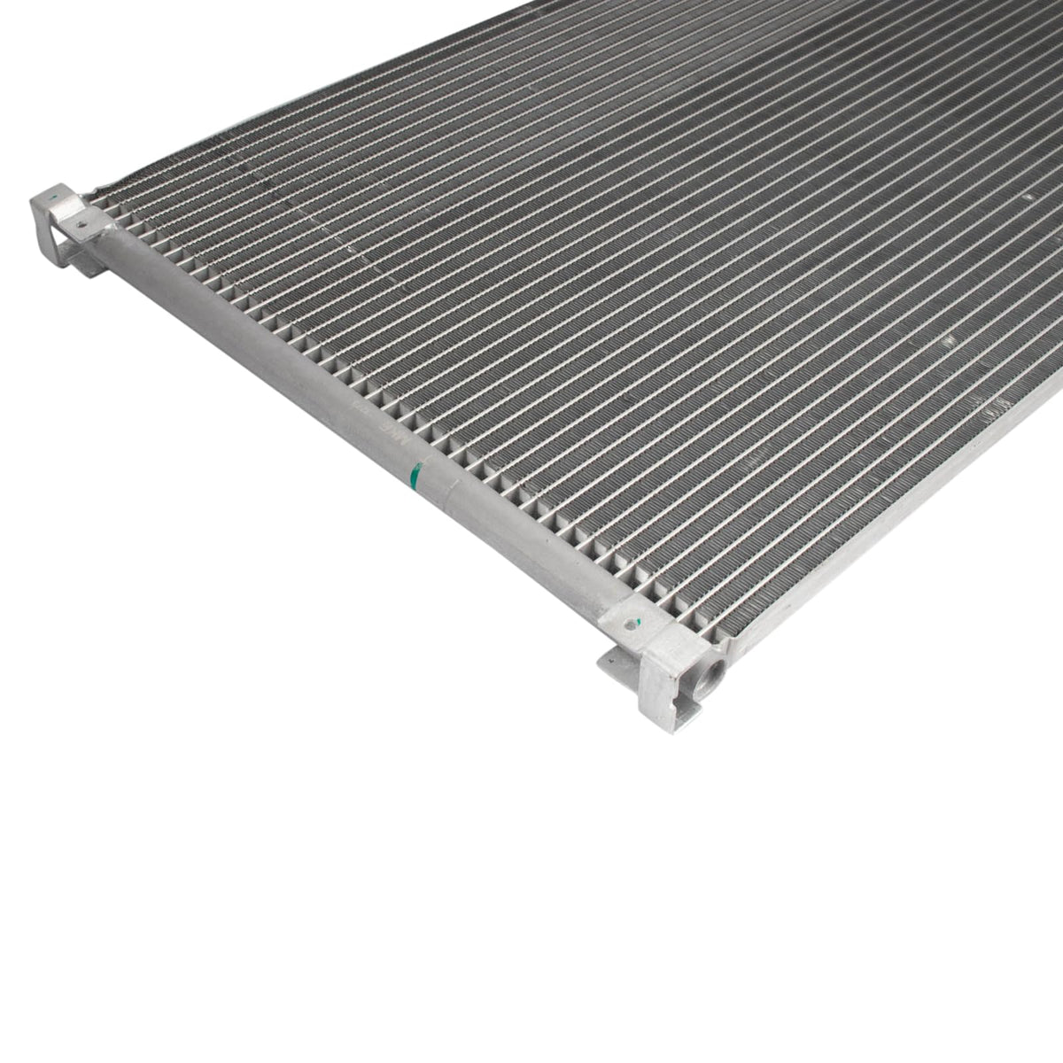 TRQ condenser next to ruler showing core dimensions for accurate selection