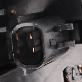TRQ headlight switch installed in dash demonstrating plug-and-play replacement