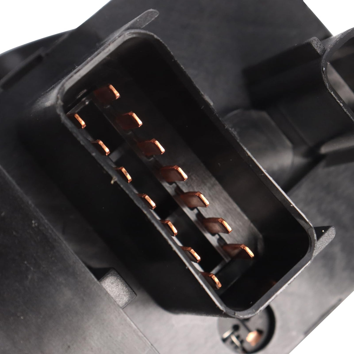 TRQ headlight switch knob and label close-up for clear operation benefit