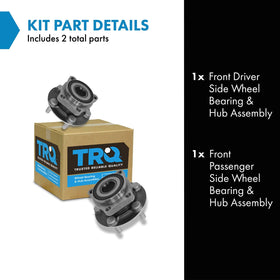 TRQ hub bearing close-up showing seals and precision for quieter rotation