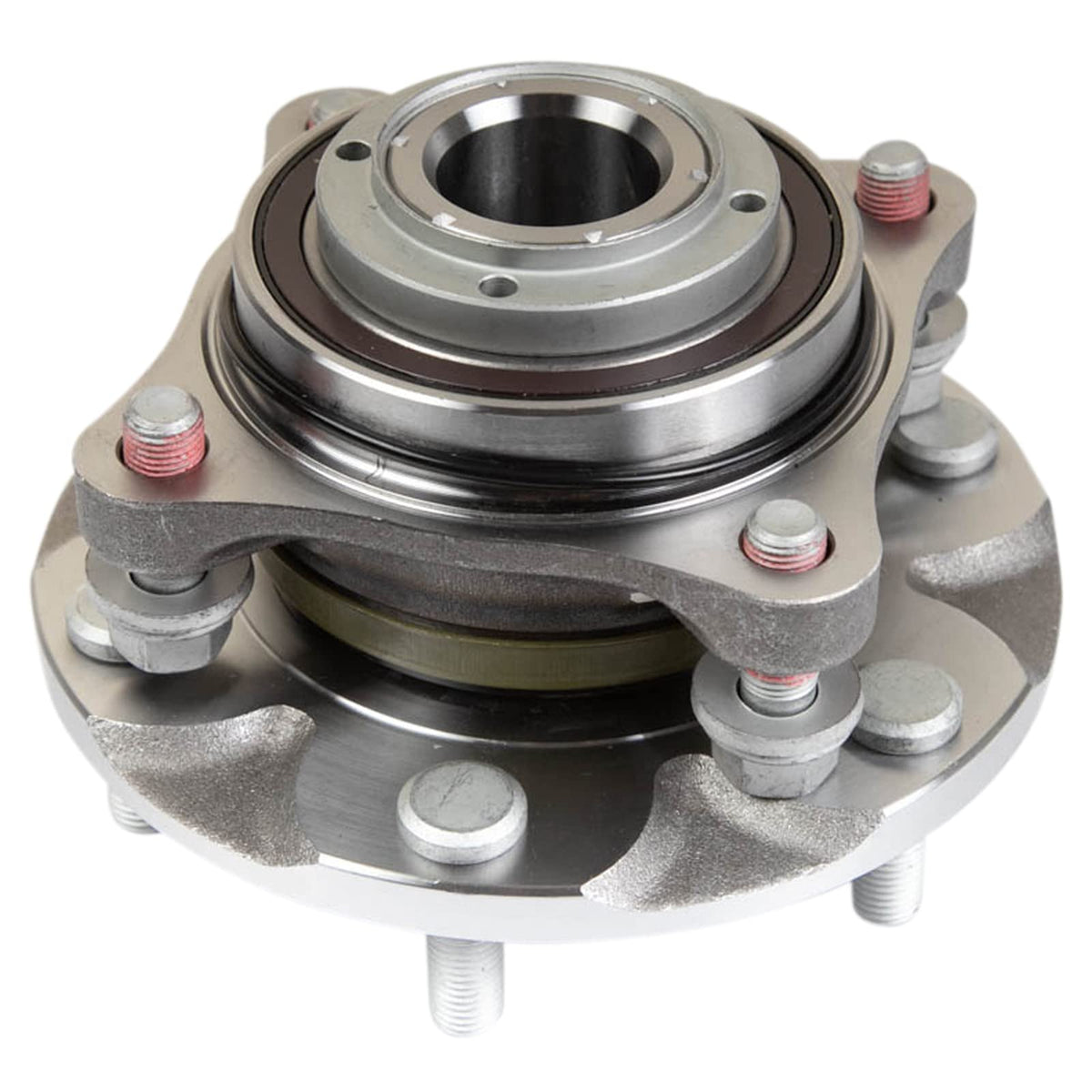 TRQ hub with rotor demonstrating correct brake clearance and smooth operation