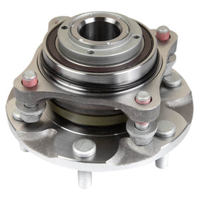 TRQ hub with rotor demonstrating correct brake clearance and smooth operation