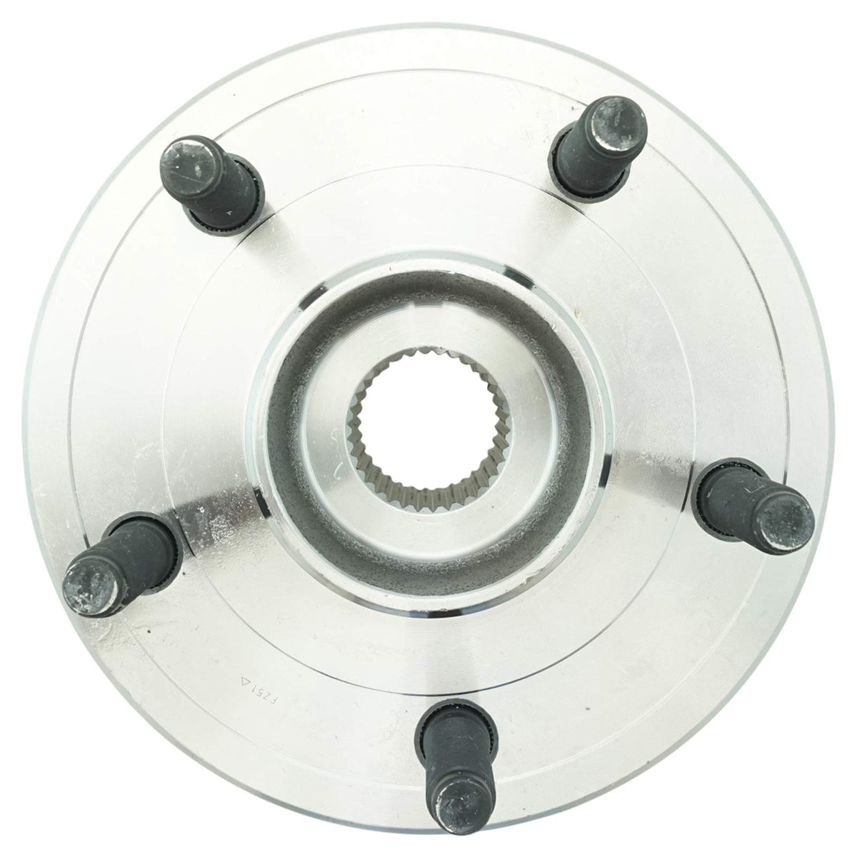 TRQ hub label with OEM reference numbers aiding quick compatibility checks