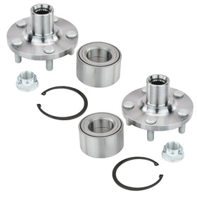 TRQ hub installed on wheel knuckle demonstrating correct fit and alignment benefit