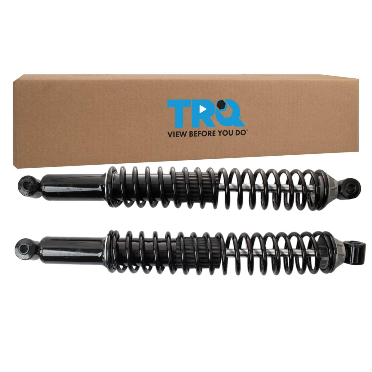 TRQ rear assembly top mount close-up highlighting secure mounting points and easier fit