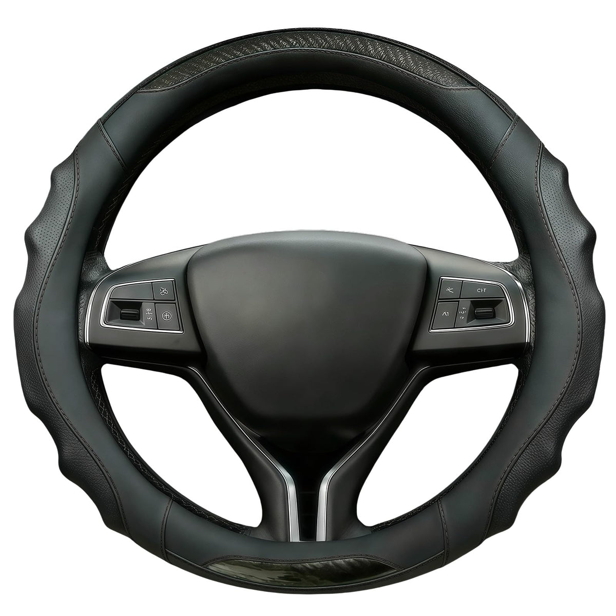 TRROCC front view showing sleek black leather and refined finish benefits interior upgrade