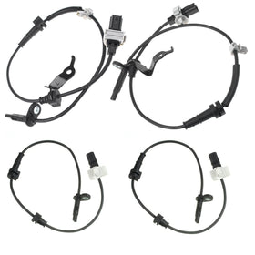 TRSFO front and rear sensors in kit showing complete four-piece coverage and easy swap