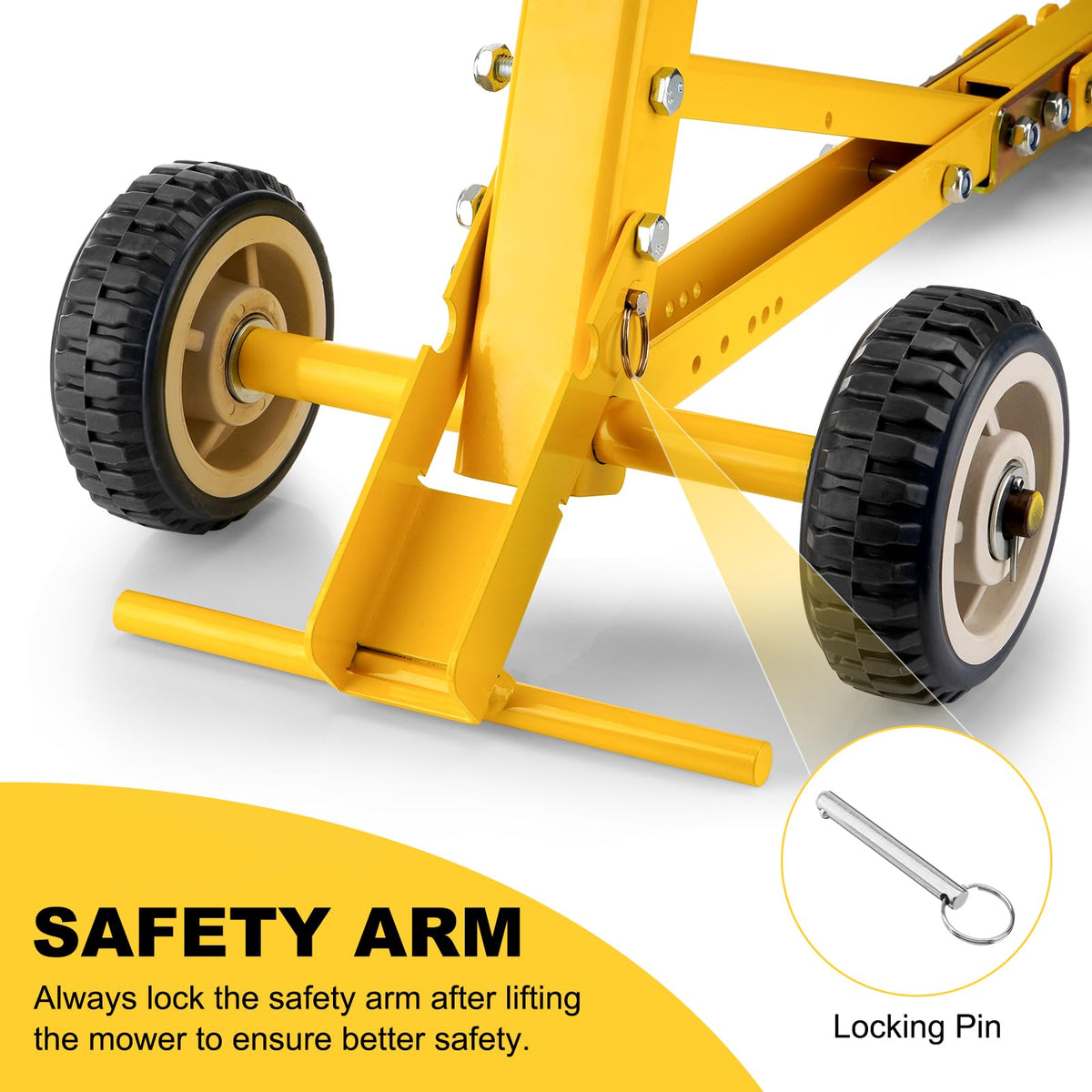 TRUCFUSION foot-assist lever displayed for easier lifting and leverage