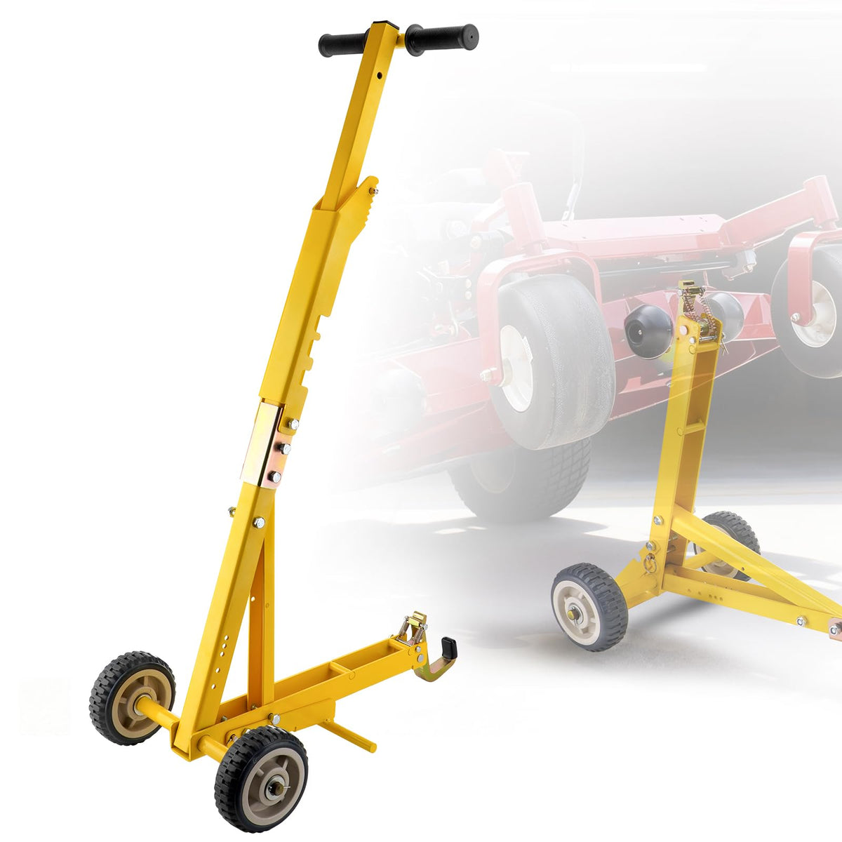 TRUCFUSION front view showing sturdy frame and high visibility